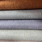 100% Blackout double sides Textured Linen eco-friendly and heat resistant curtain fabric 216