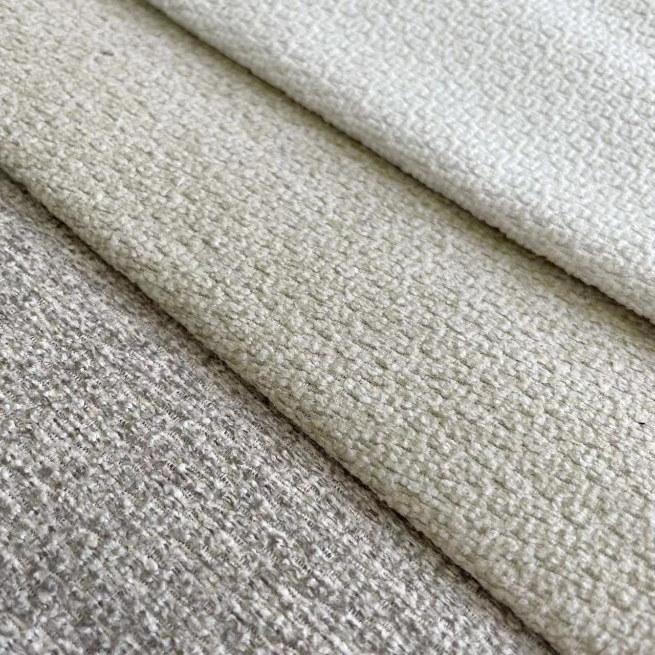 Luxury New Design Textured Linen Furniture Upholstery Fabric Soft Hand Feeling Home Textile Fabric R78