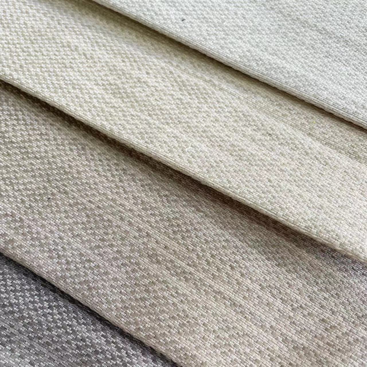 Factory Wholesale Classic Textured Linen Look Upholstery Sofa Fabric Home Textile Fabric H123