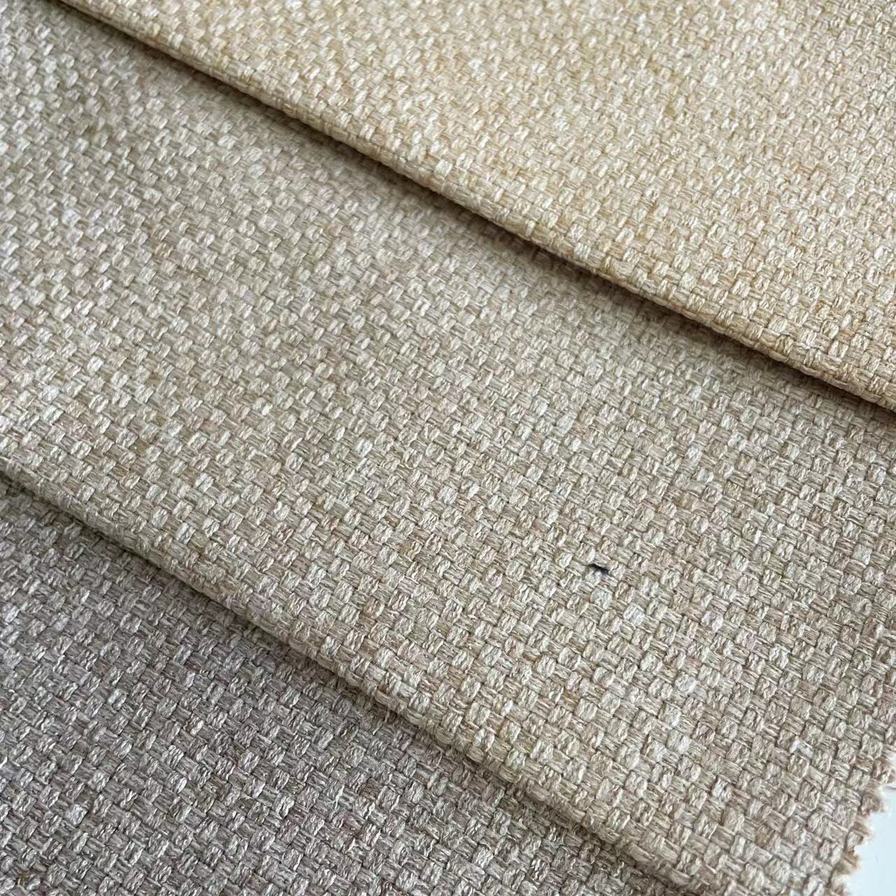 Rich Soft Basket Textured Linen Design Upholstery Fabric Living Room Furniture Cover Fabric H94