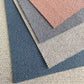 New Design Bedroom Herringbone Textured Linen 100% Blackout Thermal Insulated Curtain Fabric Drape Fabrics 301