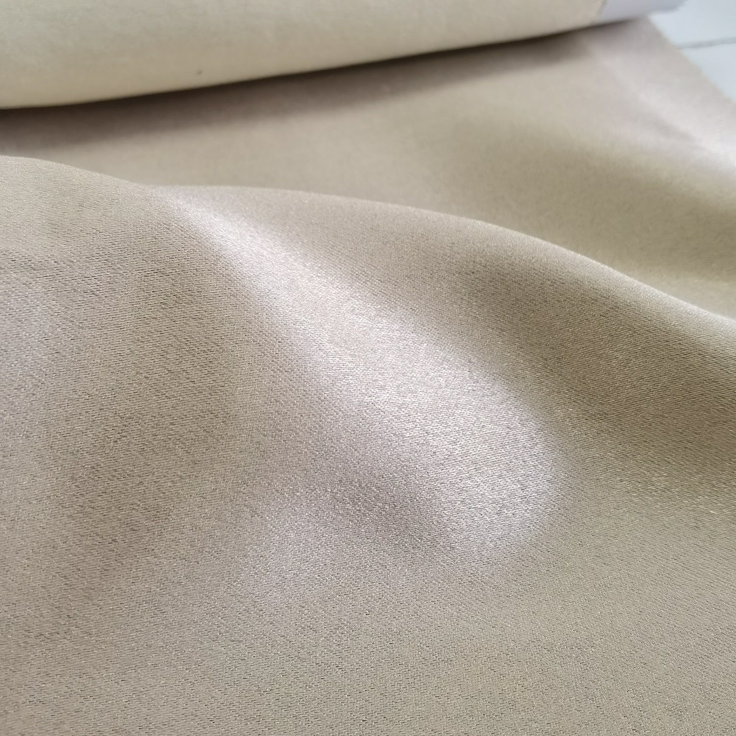 Shiny Look High Sunshade Dimout Curtain Fabric